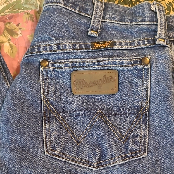 Mens Wrangler George Strsit Collection Straight Leg Jeans, 31x34. - Picture 7 of 8